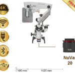 PRIMA DNT MICROSCOPE PREMIUM, WALL MOUNT, NUVAR 20, LUMIX