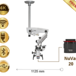 PRIMA DNT MICROSCOPE PREMIUM, CEILING MOUNT, NUVAR 20, LUMIX