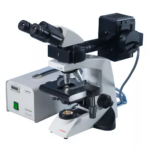 LX 400 BINOCULAR FLUORESCENCE COMPOUND MICROSCOPE